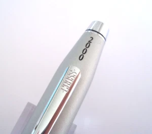 Rare Ballpoint Pen Cross Century II Matte Gray Edition Year 2000 New Stock MX24 - Picture 1 of 10