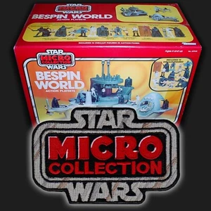 Kenner Star Wars "Micro Collection" toy logo 4" embroidered patch  - Picture 1 of 4