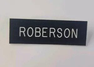 Army Dress Uniform Name Tag - Army Service Uniform ASU Name Plate "ROBERSON"... - Picture 1 of 4