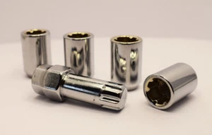 Juego de 4 tuercas de rueda de bloqueo sintonizador M14 x 1.5 (Zinc) - Imagen 1 de 3