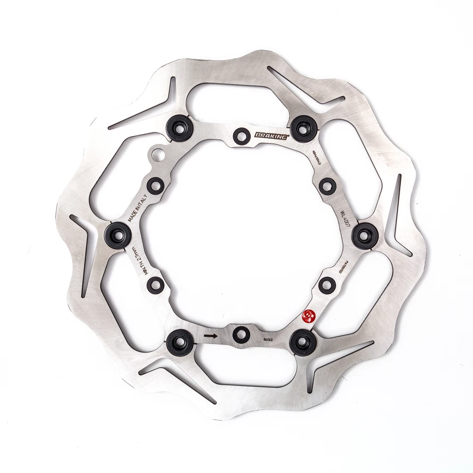 KIT ROTOR DELANTERO OVERSIZE KTM BATFLY 270 FRENO 2000-2002 520 EXC 4 TIEMPOS WL40 Foto 1 de 1