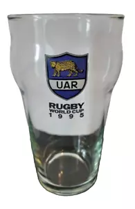 Raro Vintage 1995 Rugby Mundial Argentina Equipo Logo Apoyador Coleccionista Vidrio - Imagen 1 de 4