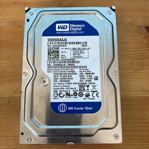 WD Caviar Blue 250GB 7200RPM Hard Drive 3.5" HDD WD2500AAJS SATA Western Digital - Picture 1 of 6