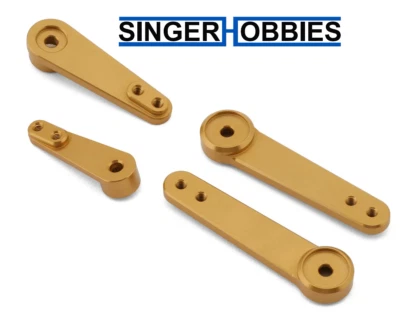 Juego de bocinas servo de aluminio ST Racing Concepts SPTSTE13450D Redcat Lowrider (ORO) Foto 1 de 2