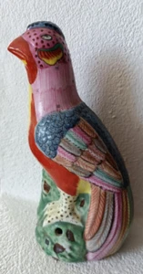 Vintage collectible figurine bird of paradise oriental porcelain marked - Picture 1 of 11