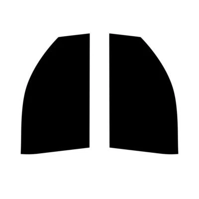 Tinte para ventana de automóvil precortado para SAAB 9.7X 2005-09 ventana frontal película de tintado para automóvil Foto 1 de 4