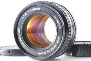[FAST NEUWERTIG] Minolta MD Rokkor 50 mm F/1.4 MF Standardobjektiv MD Mount JAPAN #6591 - Bild 1 von 8