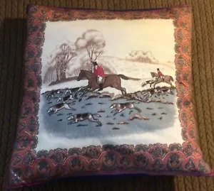 Almohada de caza Fox Hunt espalda azul - Imagen 1 de 9