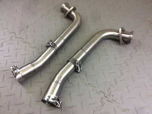 JAGUAR XJS 3.6 AJ6 CENTRE BOX BYPASS EXHAUST PIPE REPLACEMENT STAINLESS CAC2236 - Picture 1 of 8