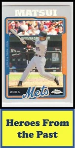 2005 Topps Chrome Refractors #57 Kazuo Matsui 061-L - Picture 1 of 2