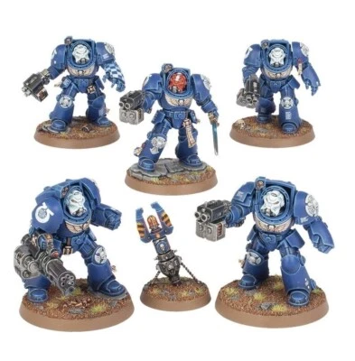 GAMESWORKSHOP 5x Terminators - Space Marines - Warhammer 40k - Exterminadores