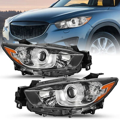 Headlight For Mazda Cx-5 Cx5 2013-2016 Factory Halogen Left+Right Headlamp Used - Image 1 of 4