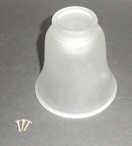 Hampton Bay AC-542 42" Ceiling Fan Replacement Fan Light Globe with Screws - Picture 1 of 4