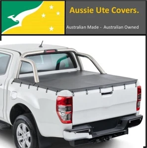 Bunji Cord Tonneau Cover to Fit Volkswagen Amarok Dual Cab W/SportBar 2011-Apr23 - Picture 1 of 3