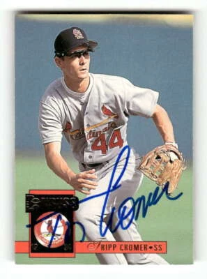 1994 Donruss  419 Tripp Cromer signed auto autograph  BXCP33 - Image 1 of 2