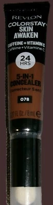 Revlon ColorStay Skin Awaken 5-In-1 Concealer 078 Truffle w/ Caffeine NEW - Image 1 of 2