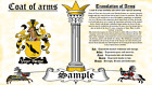 Schearb-Shurb Coat Of Arms Heraldry Blazonry Print