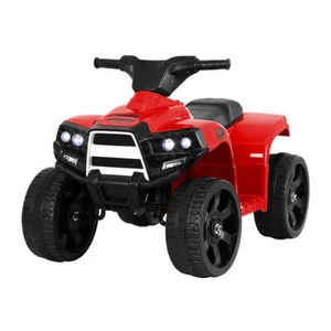 Rigo Kids Ride On ATV Quad Motorbike Car 4 Wheeler Electric Toys Battery Red - Picture 1 of 7