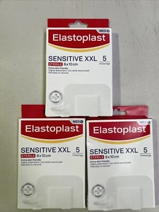Elastoplast Waterproof XL Med+ Dressings 15 Pieces, First Aid Plasters UK#1 - Picture 1 of 1