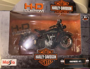 Maisto 1:18 Scale Harley Davidson H-D Custom Series 41 1928 JDH Twin Cam - Picture 1 of 2