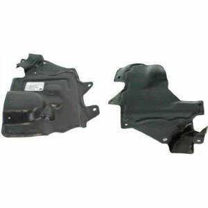 Nuevo Juego de 2 Se adapta a NISSAN SENTRA 2007-12 Frontal LH y Derecha Motor Lateral Salpicaduras - Imagen 1 de 12