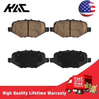 Juego de pastillas de freno traseras de cerámica para Ford Police Interceptor Sedán 2013-2019 Taurus Foto 1 de 4