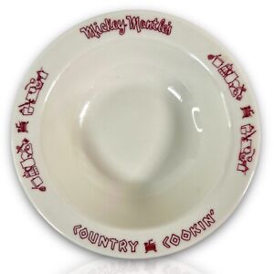 Mickey Mantle's Country Cookin Restaurant 6 in Salad Bowl by Shenango USA 1960's