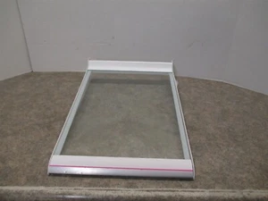 AMANA REFRIGERATOR GLASS SHELF (SCRATCHES/PINK) PART# 10370097 10460106 - Picture 1 of 1