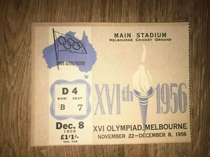 Olympic Games MELBOURNE 1956 Closing + football Final USSR - Yugoslavia - Picture 1 of 1