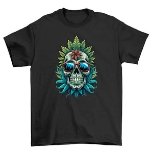 Weed Hemp_31 T-shirt - High on Style, Cool on Comfort! Funny skull design, Unise - Picture 1 of 46