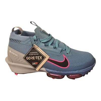 Zapatos de golf Nike Air Zoom Infinity Tour 2 GORE-TEX denim rosa turquesa talla 12 Foto 1 de 4