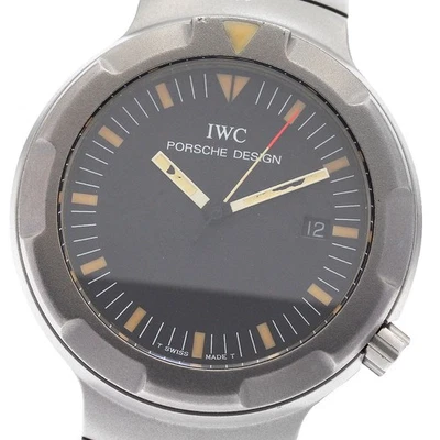 Porsche Design by IWC Ocean 2000 Datum schwarzes Zifferblatt Automatik Herrenuhr_882387 - Bild 1 von 4
