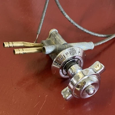 INTERRUPTOR DE CONTROL Y PERILLA LIMPIAPARABRISAS PANEL TABLERO OLDSMOBILE AÑOS 50 Foto 1 de 4