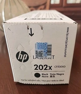 Cartucho de tóner HP 202X negro alto rendimiento negro CF500XD - Imagen 1 de 5