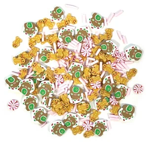 Buttons Galore Sprinkletz Embellishments 12g-Gingerbread Delight - Picture 1 of 1