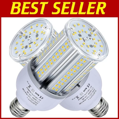 High-Brightness 1000W Equivalent LED Bulb Pack - E26/E39 Base, Energy Efficient - Image 1 of 4