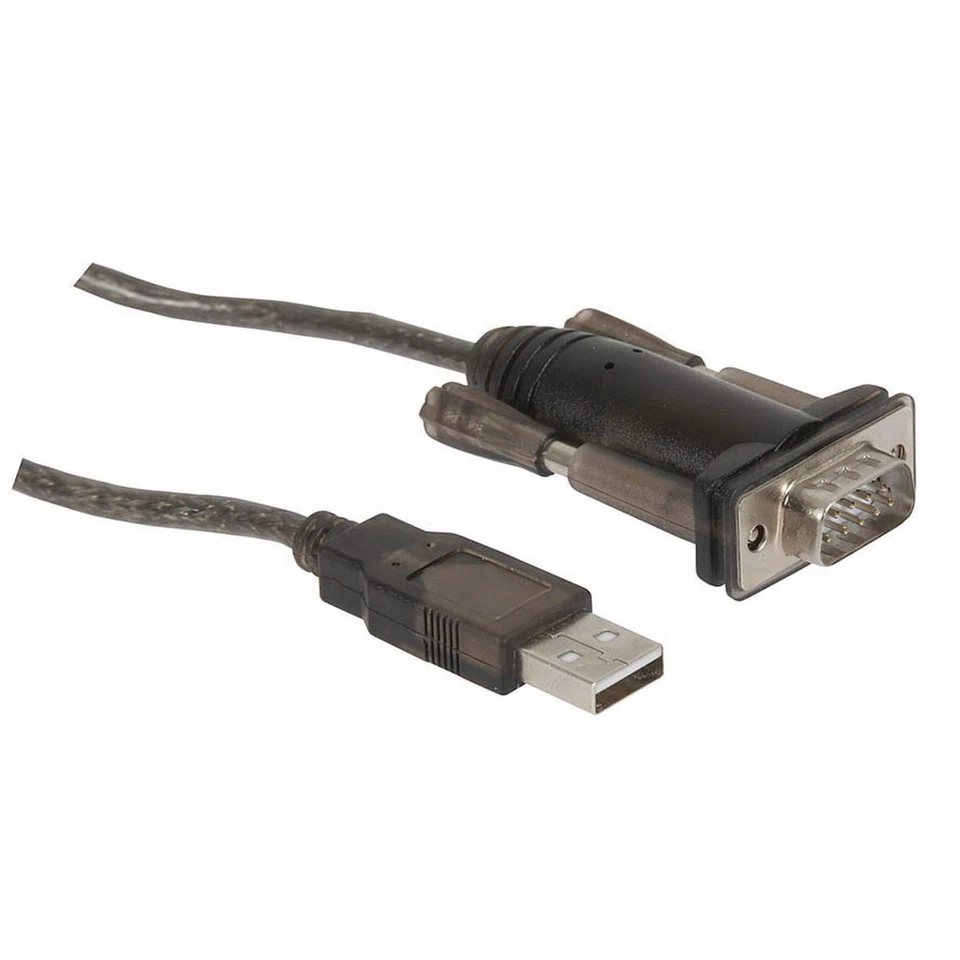 USB to DB9M RS-232 Converter, 1.5m - Image 1 of 1