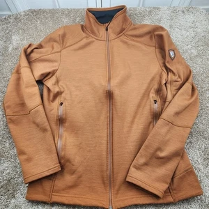 Kuhl Jacket Brown Zip Neck Women's Size Large Outdoor Activewear - Picture 1 of 8