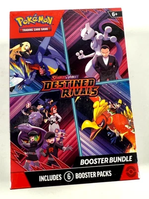 Pokemon Desinted Rivals Booster Bundle Box Scarlet Violet TCG - Factory Sealed - Image 1 of 4