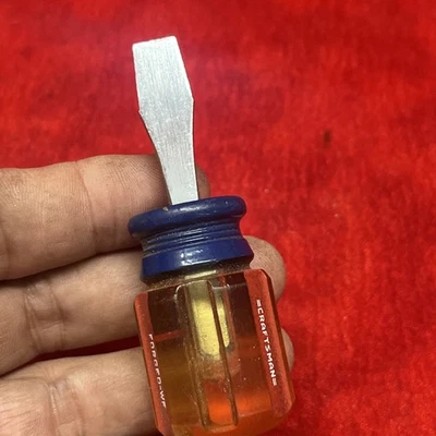 VINTAGE CRAFTSMAN STUBBY SLOTTED FORGED-WF SCREWDRIVER - USA (t27) - Image 1 of 4