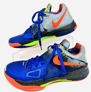 Größe 9,5 - Nike Zoom KD 4 2024 Nerf blau schwarz rot (FQ8180-409) - Bild 1 von 13
