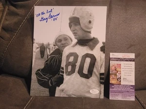 Gary Barnes signed 8x10 Green Bay Packers Autogramm handsigniert JSA COA - Bild 1 von 15