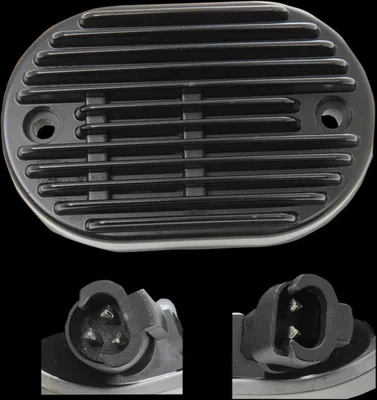 Черный твердотельный регулятор напряжения DS для Harley Davidson Breakout CVO 13-17 - Изображение 1 из 3