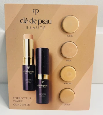 New! Cle De Peau Concealer sample SPF 27 Ivory/Beige/Almond/Ocher - Image 1 of 3