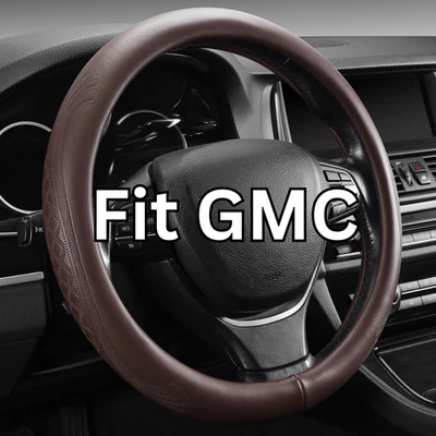 for GMC Sierra 1500, Canyon, Acadia/ 14.5-15'' in Soft Car Steering Wheel Cover Foto 1 de 4
