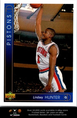 1993-94 Upper Deck Spanish BASKETBALL #121 Lindsey Hunter RC - Image 1 of 2