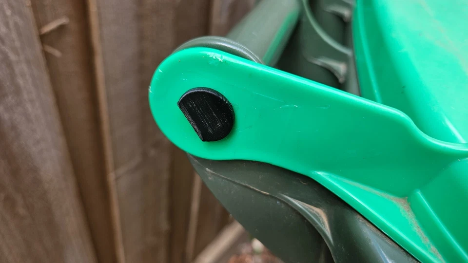 Wheelie Bin Hinge Replacement Pins For Australian Bins 2 Piece NEW & STRONGER AU - image 1 of 4