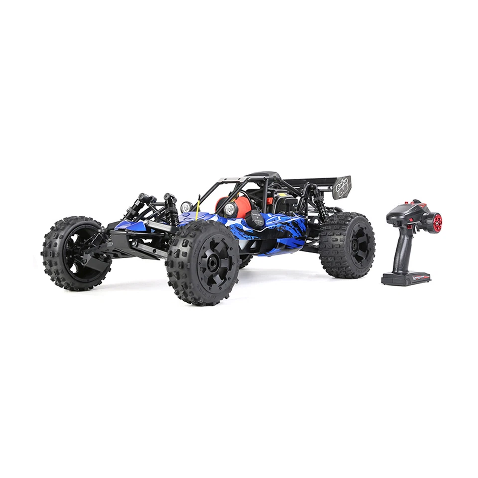 Rovan RC 1/5 Giant Scale Gasoline 29cc Baja Remote Control 5B Buggy Blue New7j9d - Image 1 of 4