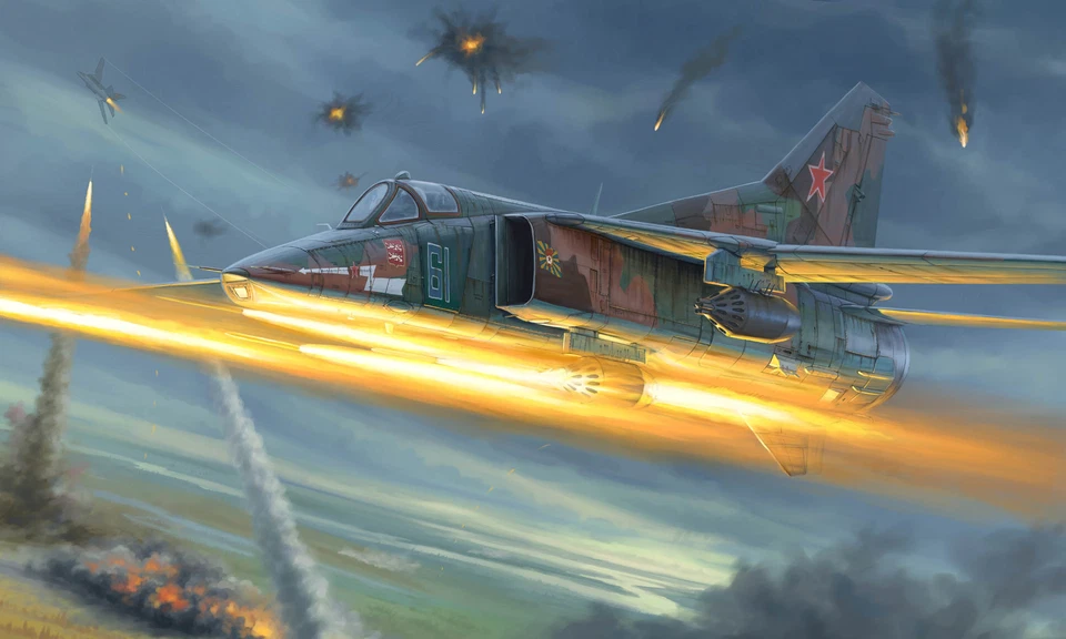 Trumpeter 05803 - 1:48 Mig-27M Flagellateur J 17 - Neuf - Photo 1/1