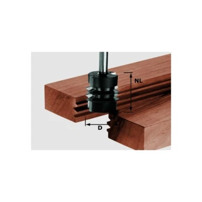 Festool Verleimfräser HM D34/NL32 S8mm Nr. 491034 - Bild 1 von 3